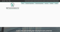 Desktop Screenshot of insurancecopywritingnow.com